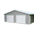 Qingdao low cost steel structure modular corrugated steel sheet wall panel car garage car shed